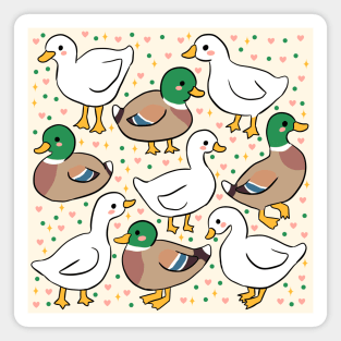 Cute little ducks Magnet